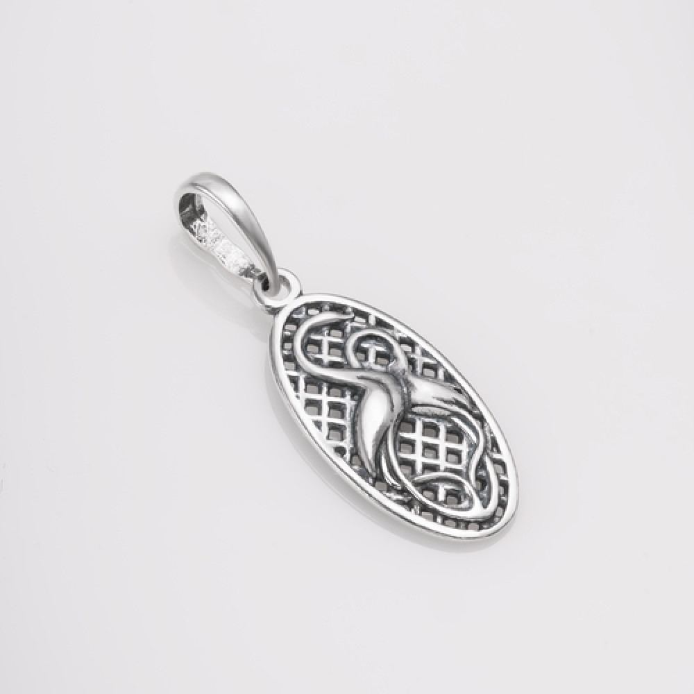 Срібний кулон Лелеки (7087) - 1