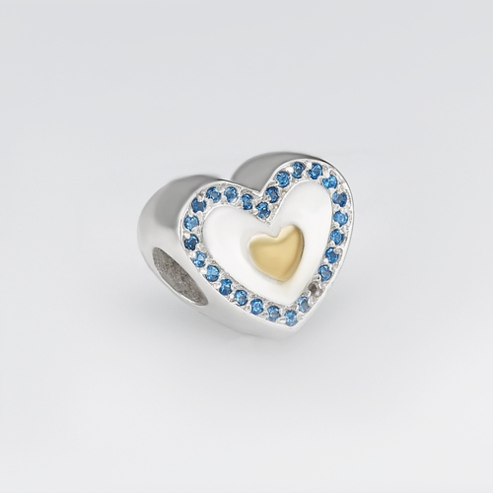 Шарм (намистина) Серце (7141) - 1