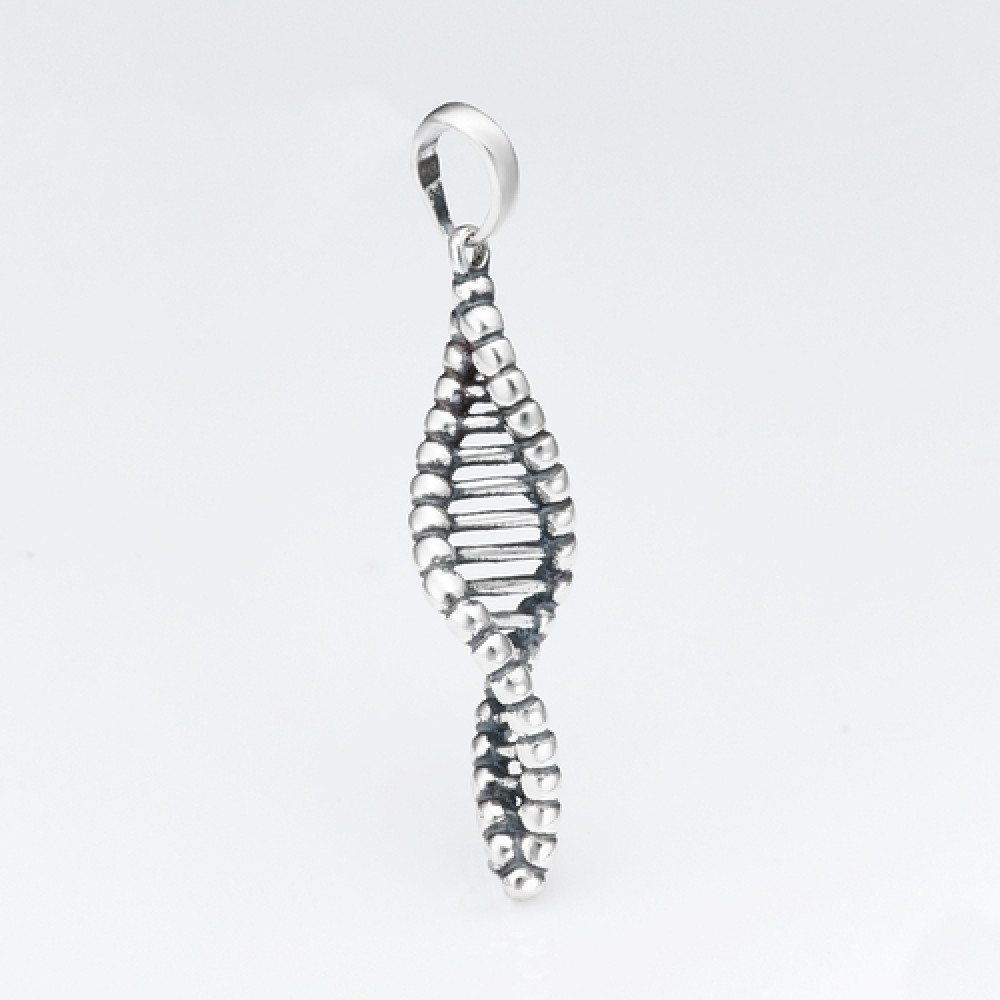 Срібний кулон ДНК (7165) - 1