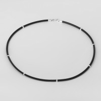 Шнурок каучуковий зі срібними вставками (8002) Рекомендації для вас