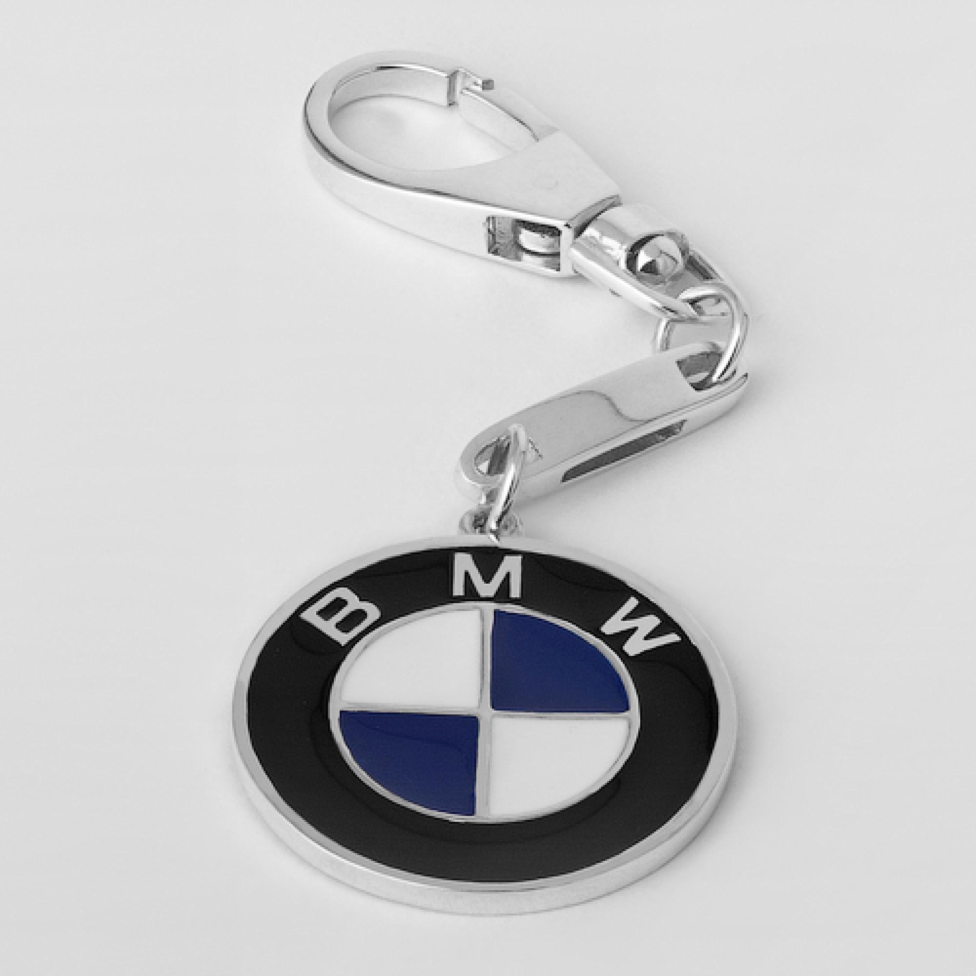 Серебряный брелок BMW (БМВ) (9013)