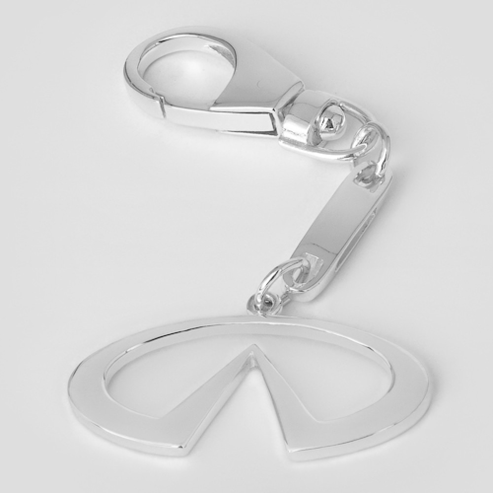 Срібний брелок Infiniti (Інфініті) (9015) - 1
