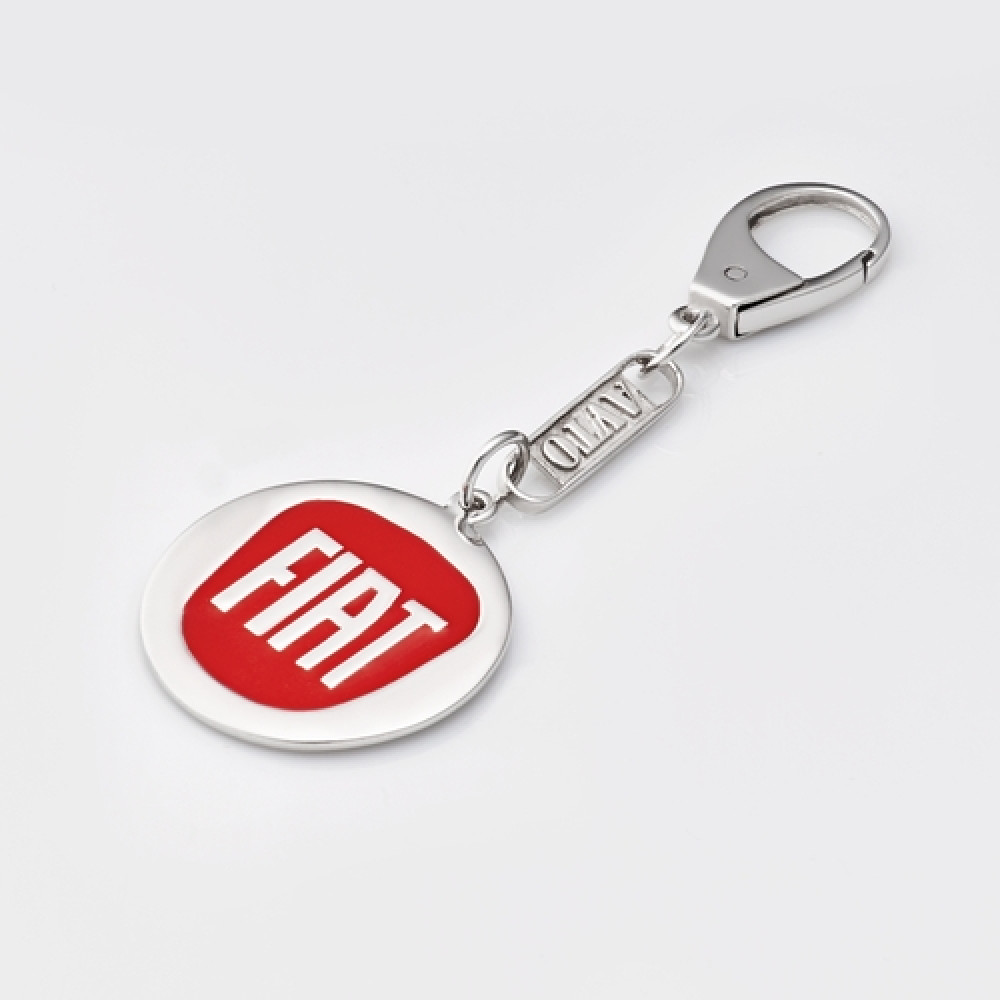 Срібний брелок FIAT (Фіат) (9021.1) - 1