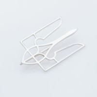 Срібна брошка Тризуб (9509) Рекомендації для вас