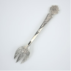 Срібна вилка для фруктів (9805)