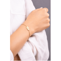 Браслет из желтого золота Девочка с фианитом (з2077) Рекомендации для вас - 2