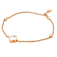 Золотий браслет Конюшина з перламутром (з2097.2) Рекомендації для вас