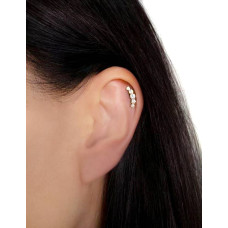 Золота сережка для хеліксу (з40001) - 2