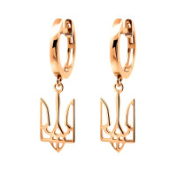 Золоті сережки Тризуб (з40024) Рекомендації для вас