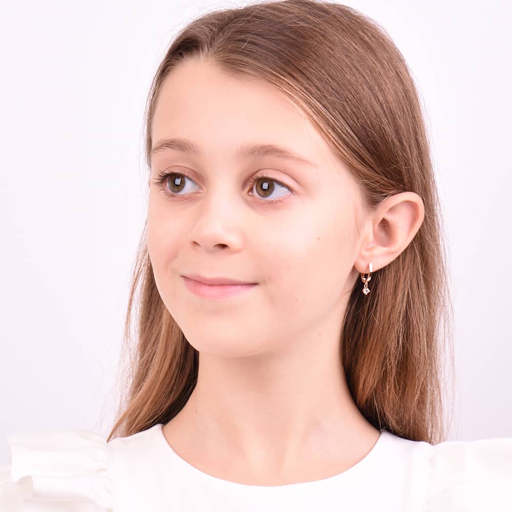 Золоті сережки (з40032) - 4