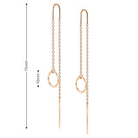 Золоті сережки-протяжки (з40042) Рекомендації для вас - 2