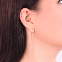 Золоті сережки-протяжки (з40052) Рекомендації для вас - 2