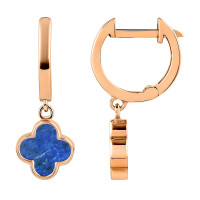 Золоті сережки Конюшина з лазуритом (з40056.3) Рекомендації для вас