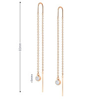 Золоті сережки-протяжки (з40058) Рекомендації для вас - 2