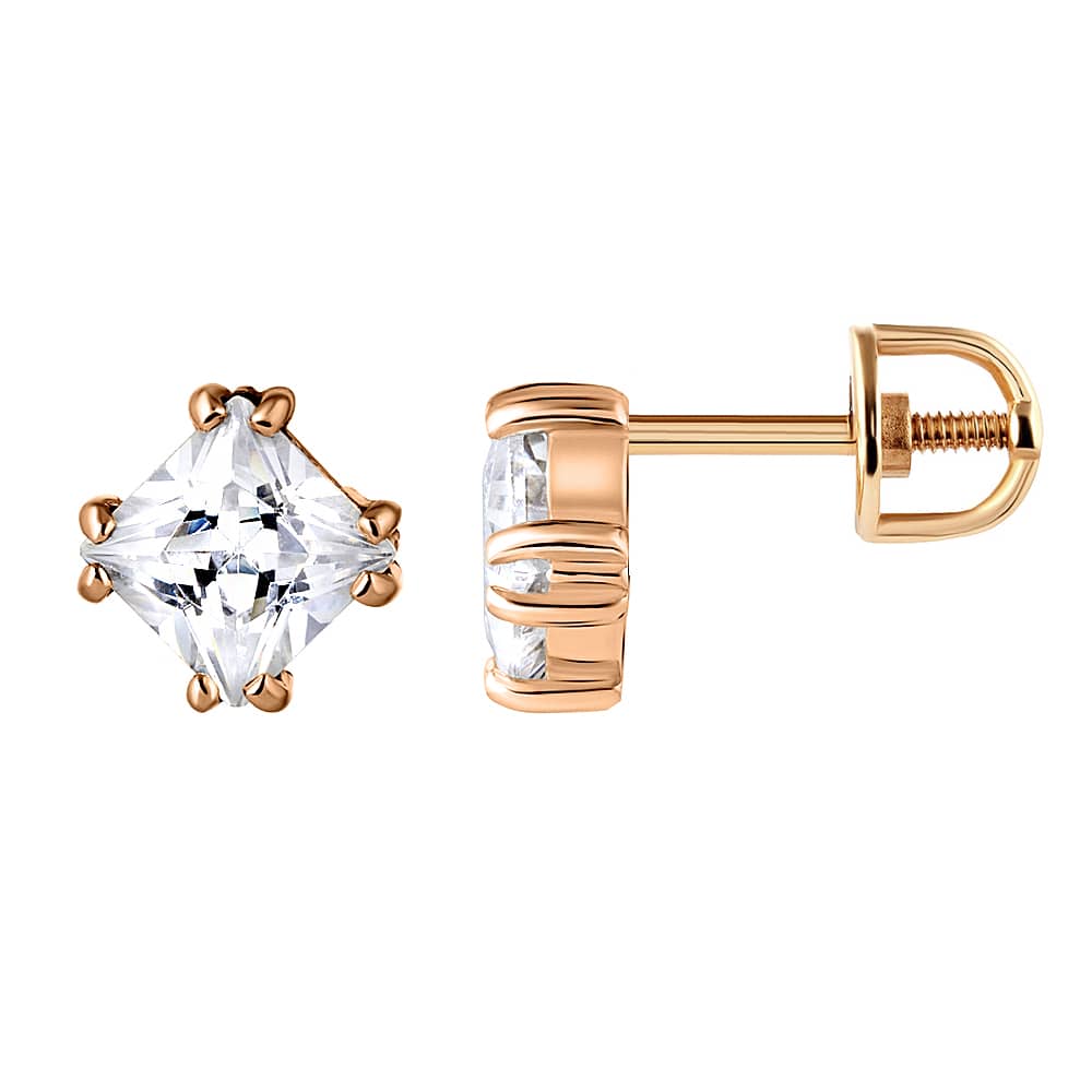 Золоті сережки-гвоздики (з40065) - 1