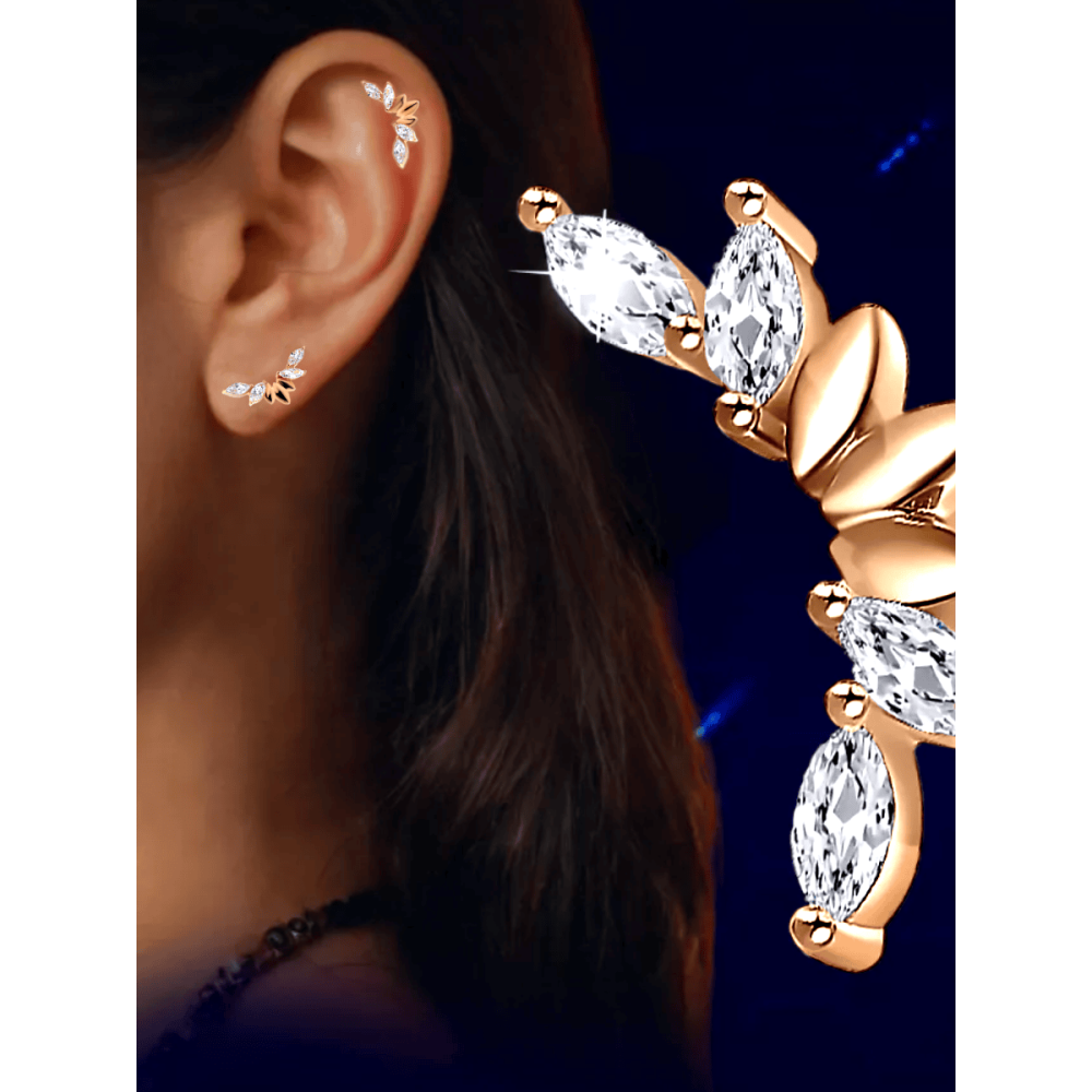 Золота сережка для хеліксу (з40067) - 2