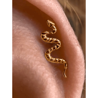 Золота сережка для хеліксу Змія (з40075шт) Рекомендації для вас - 2