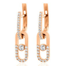 Золоті сережки (з40078)