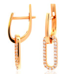 Золоті сережки (з40079) - комплект