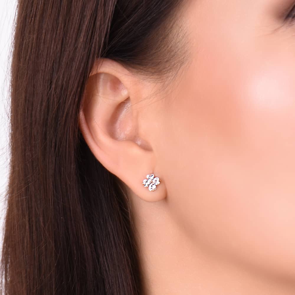 Золоті сережки-гвоздики (з40080) - 2