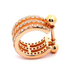 Золота сережка-кафа (з40081)