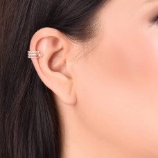 Золота сережка-кафа (з40081) - 2