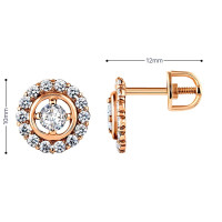 Золоті сережки-гвоздики (з4721) Рекомендації для вас - 2