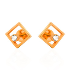 Золоті сережки-гвоздики (з4986)