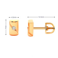 Золоті сережки-гвоздики (з4987) Рекомендації для вас - 2