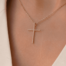 Золотой крест Сияние веры (з5244)
