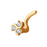 Золотий пірсинг в ніс (з6033) Рекомендації для вас