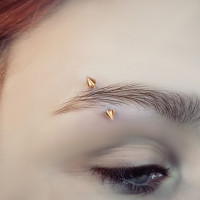 Золотий пірсинг у брову (з6037) Рекомендації для вас - 2