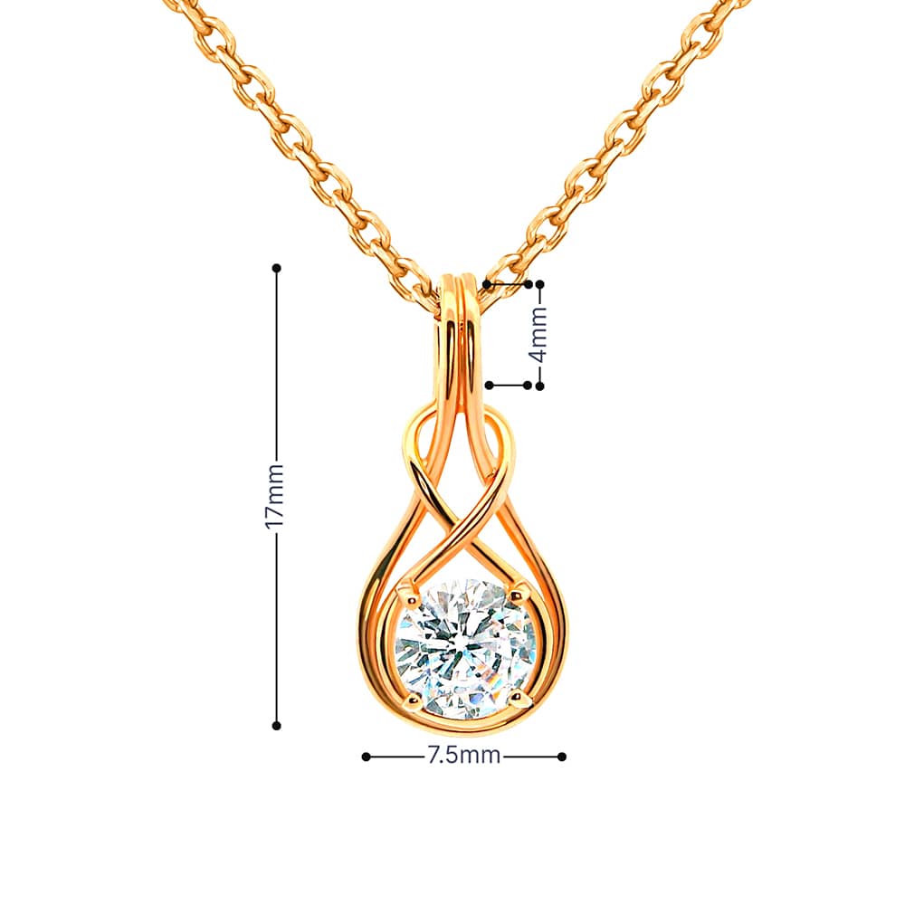 Золотий кулон (з7324) - 2