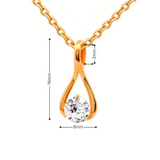 Золотий кулон (з7336) - 2