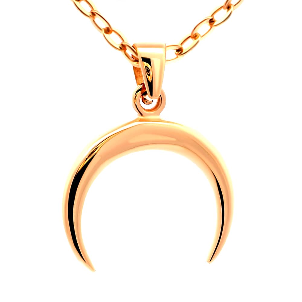 Золотий кулон Лунниця (з7372) - 1