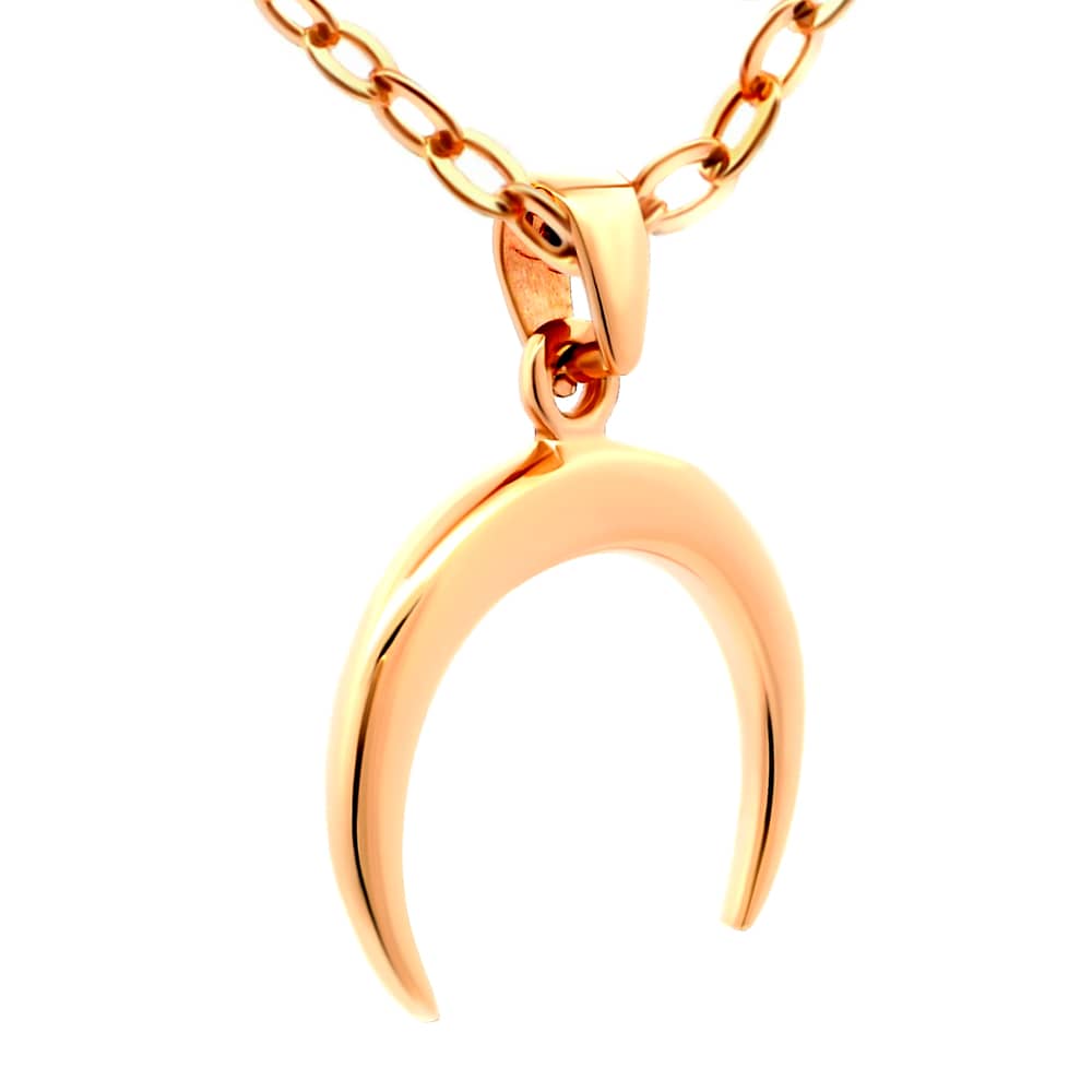 Золотий кулон Лунниця (з7372) - 4