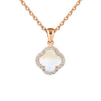 Золотий кулон Конюшина з перламутром (з7374.2) Рекомендації для вас