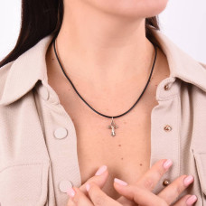 Шнурок каучуковий із золотом (з8003) - 2