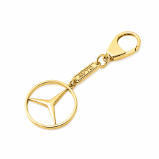 Брелок з жовтого золота Mercedes (Мерседес) (з9003.1)
