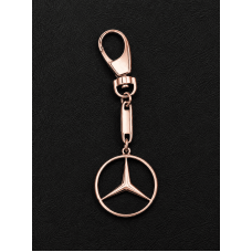 Брелок з  червоного золота Mercedes (Мерседес) (з9003) - 2