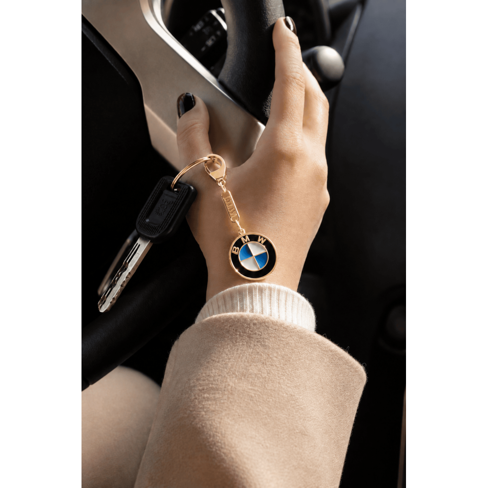 Брелок из желтого золота BMW (БМВ) (з9013.1) - 2