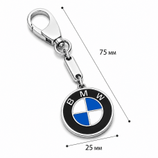 Брелок з білого золота BMW (БМВ) (з9013) - 2
