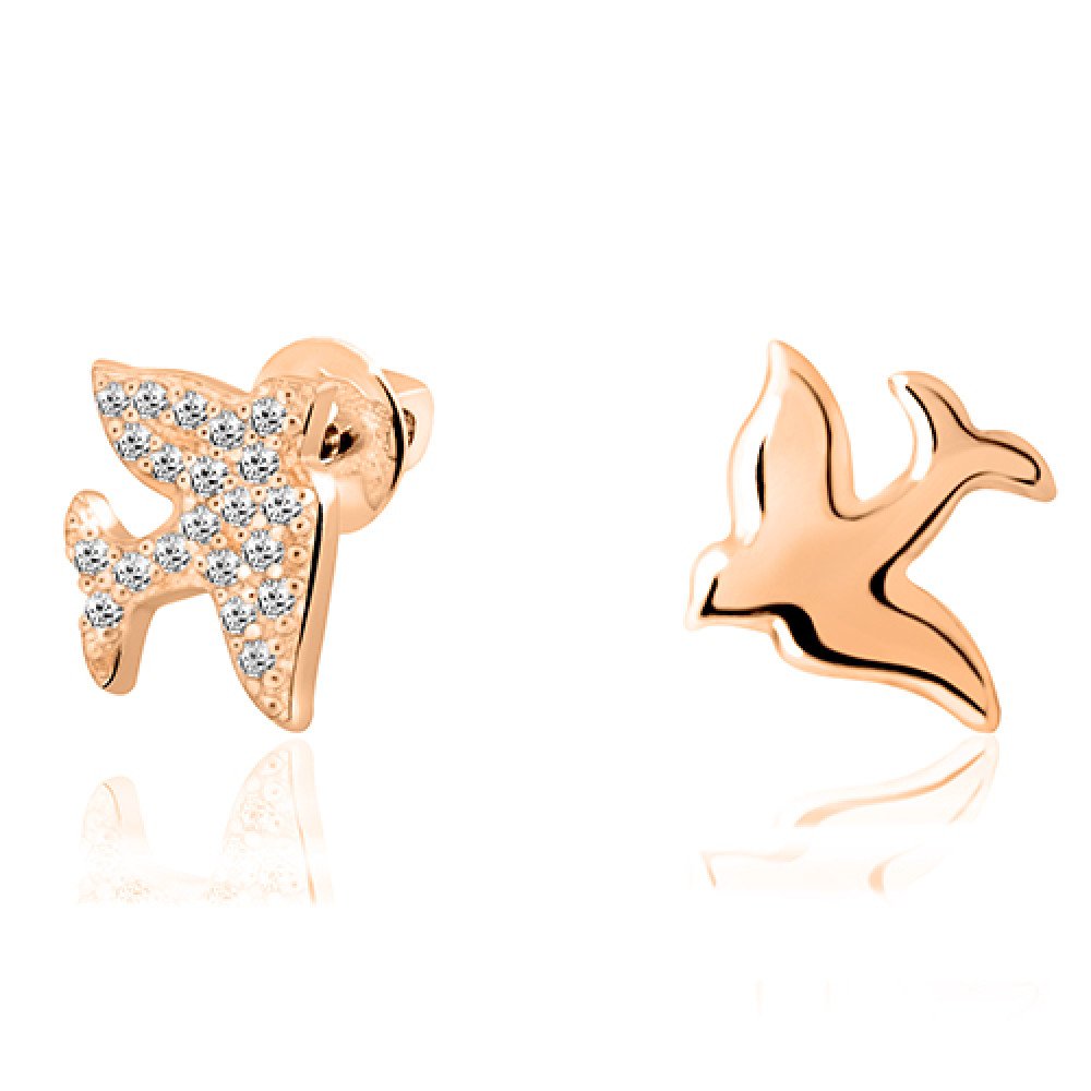 Золоті сережки-гвоздики (з4872) - 1