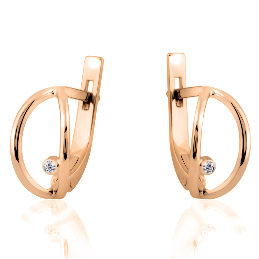 Золоті сережки (з4916) - 1