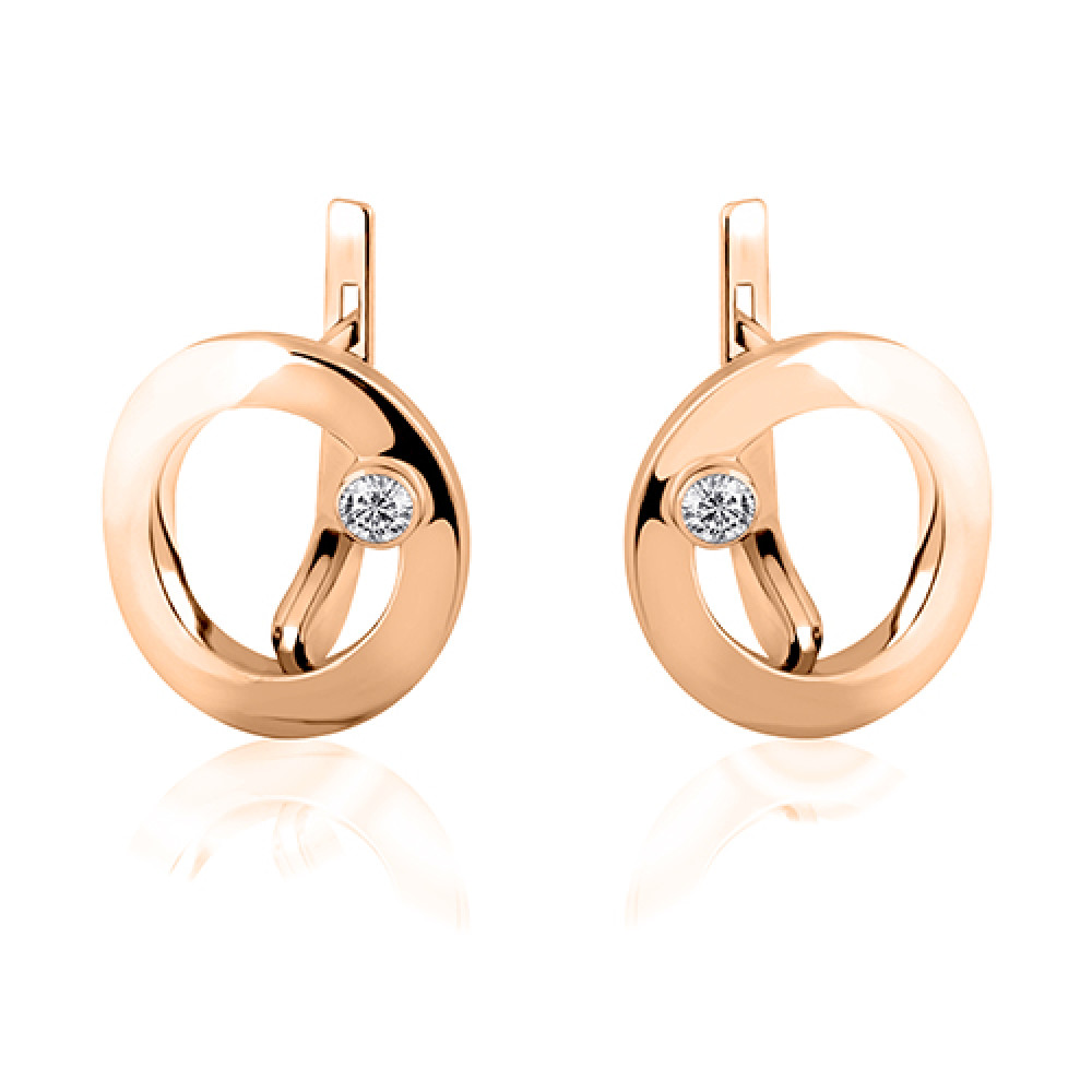 Золоті сережки (з4930) - 1